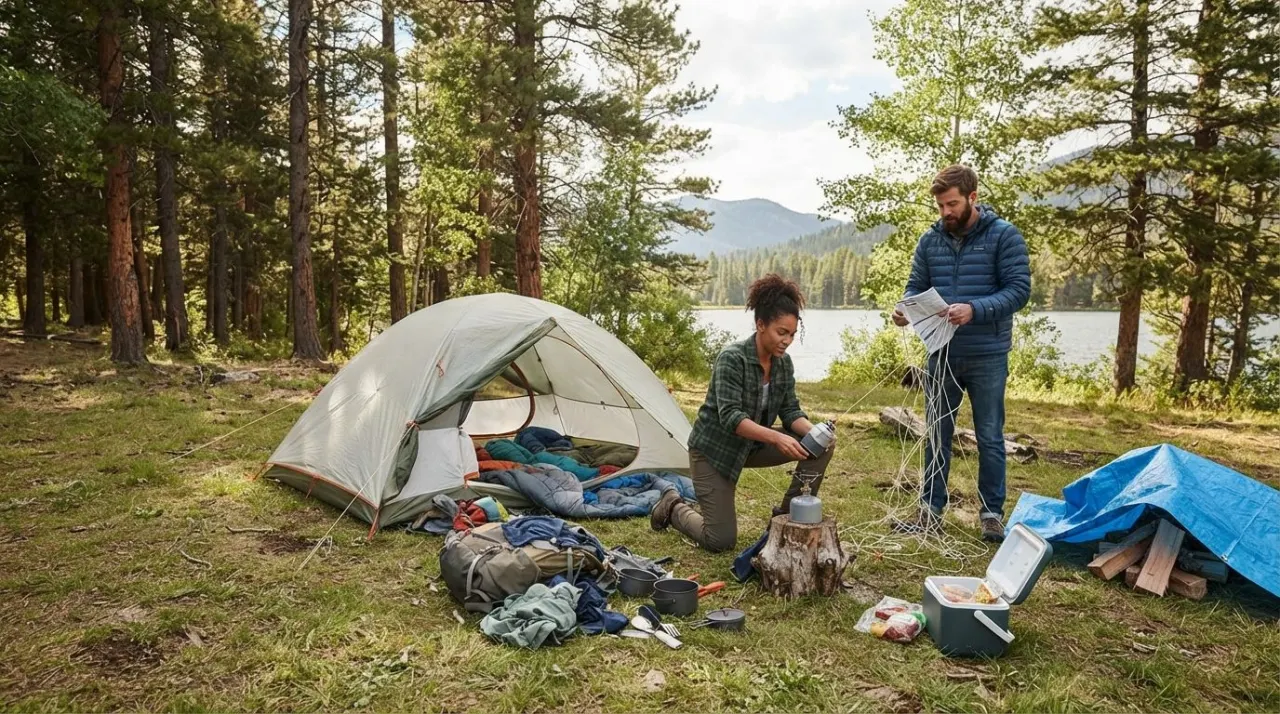 Beginner Camping Mistakes to Avoid illustration
