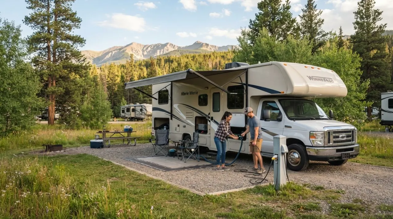 RV Camping Basics for Beginners illustration