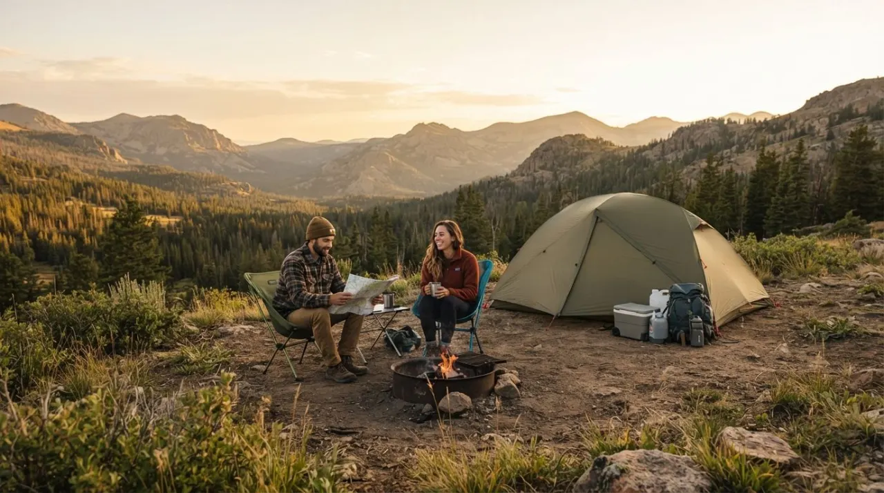 Dispersed Camping Guide for Beginners illustration