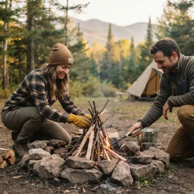 How to Build a Campfire Safely