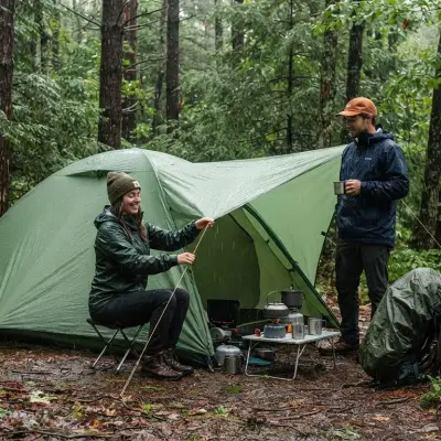 How to Camp in the Rain