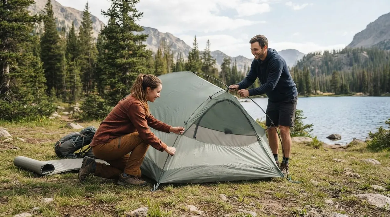 How to Choose a Camping Tent illustration