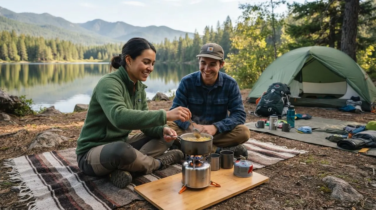 Camping Stoves for Beginners illustration